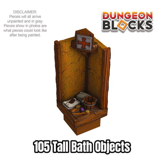 Tall Bath Objects