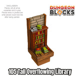 Tall Overflowing Library