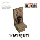 Tall Light Unlit