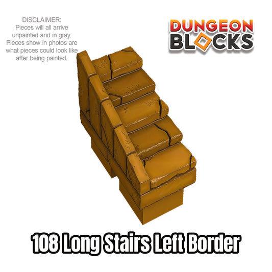 Long Stairs Left Border
