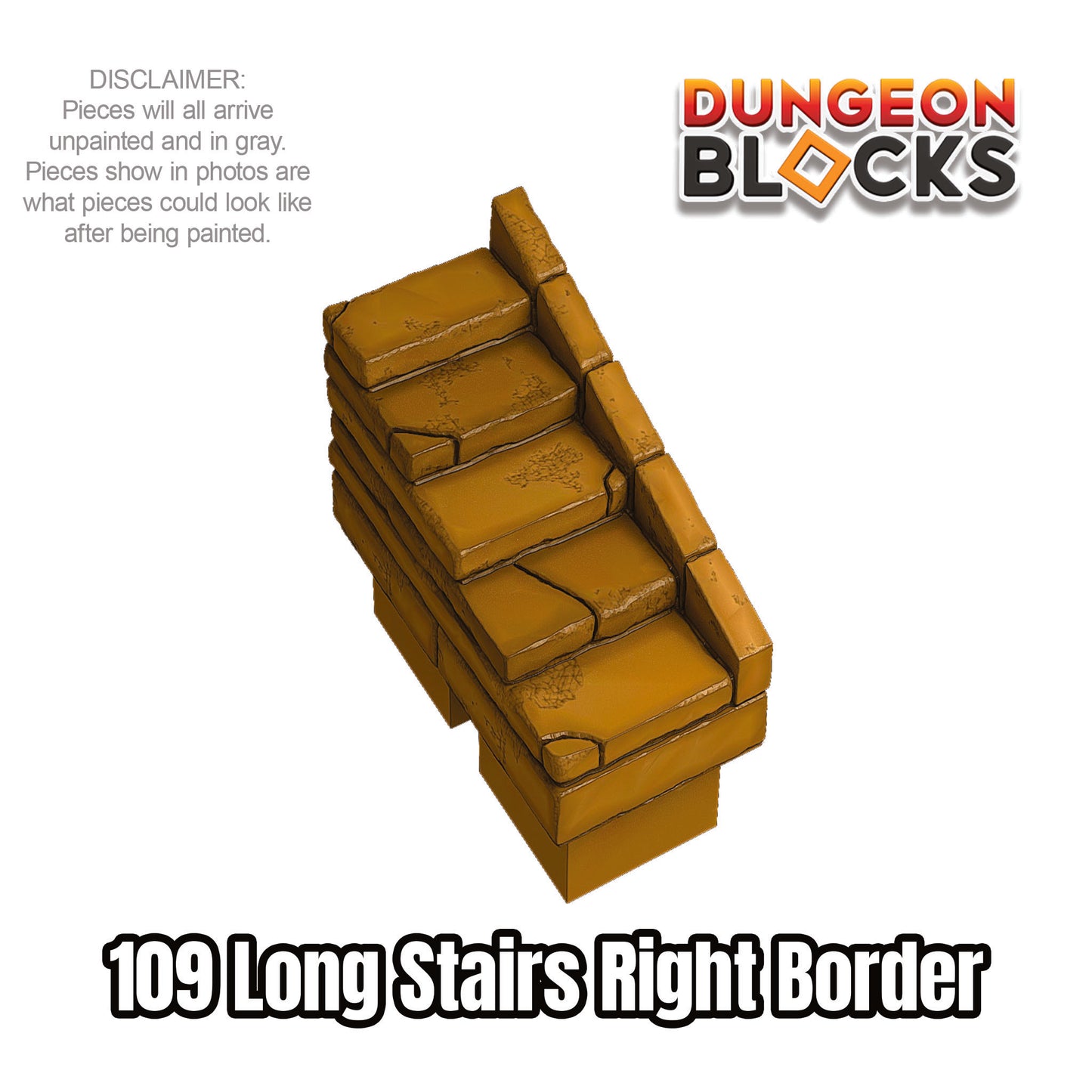 Long Stairs Right Border