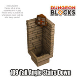 Tall Angle Stairs Down