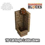 Tall Angle Ladder Down