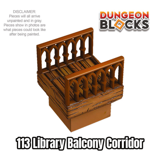 Library Balcony Corridor