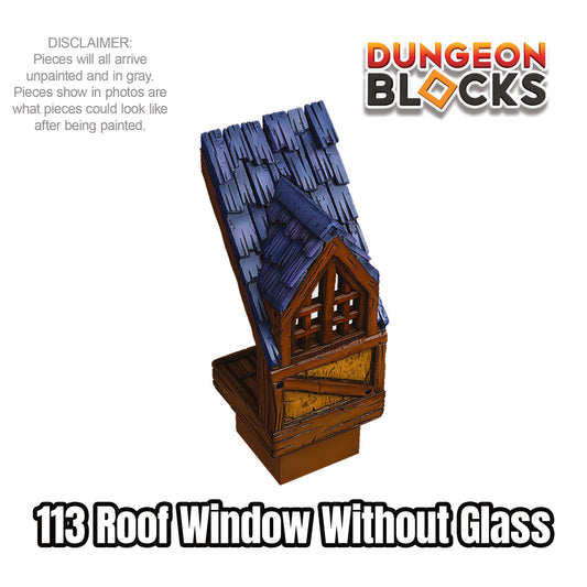 Roof Window without Glass