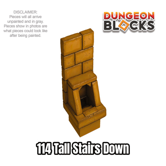 Tall Stairs Down