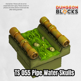 Pipe Water Skulls