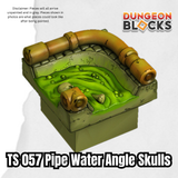 Pipe Water Angle Skulls