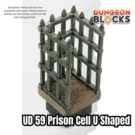 Prison Cell U-Shaped