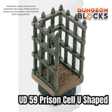 Prison Cell U-Shaped