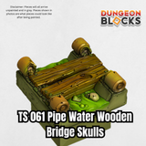 Pipe Water Wood Bridge Skulls