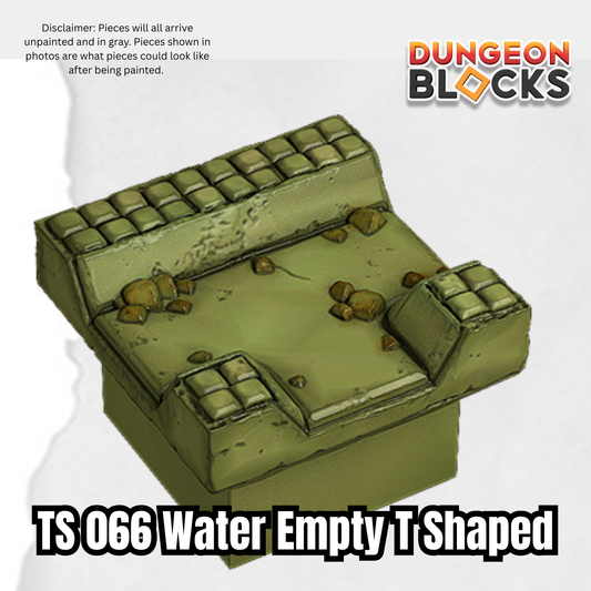 Water Empty T-Shaped