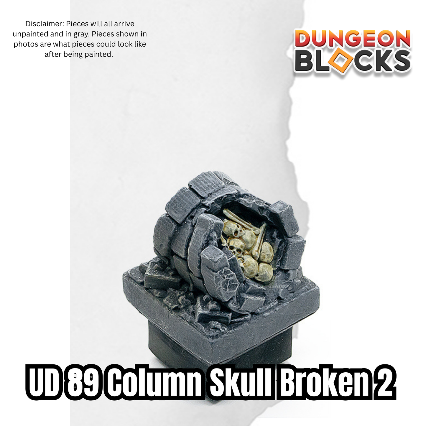 Column Skulls Broken 2