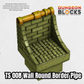 Wall Round Border Pipe