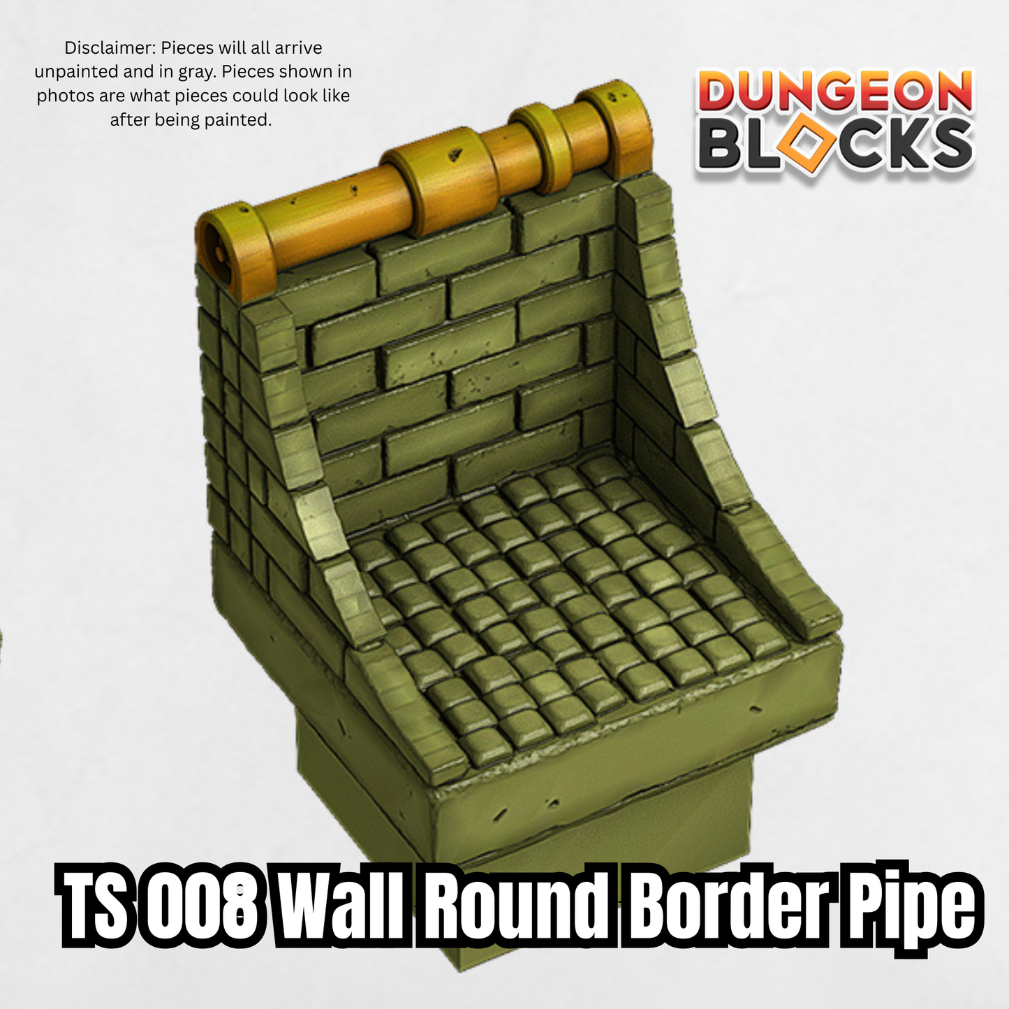 Wall Round Border Pipe